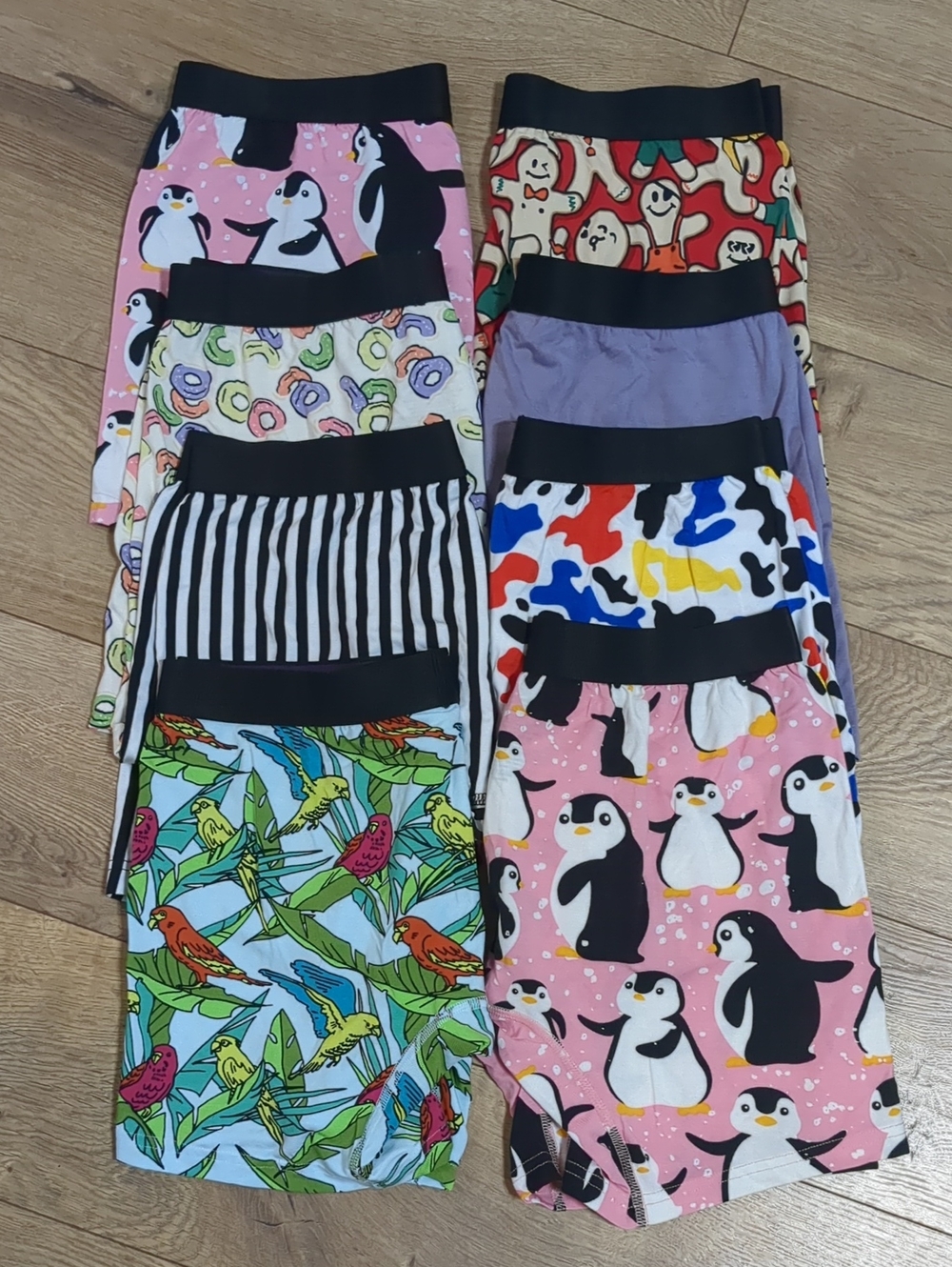 Me Undies 8 pairs underwear boxer briefs men size M NWOT